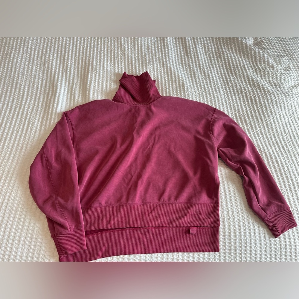 lululemon athletica softstreme Berry Cowl Neck Sweater
